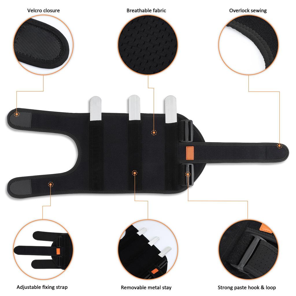 Elbow Joint Recovery Arm Splint Brace Support Protect Band Belt