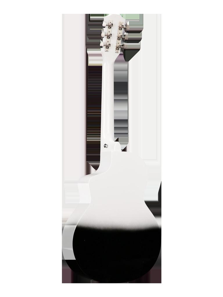 38-дюймовая градиентная липовая фолк-гитара - Инструмент для практики начинающих