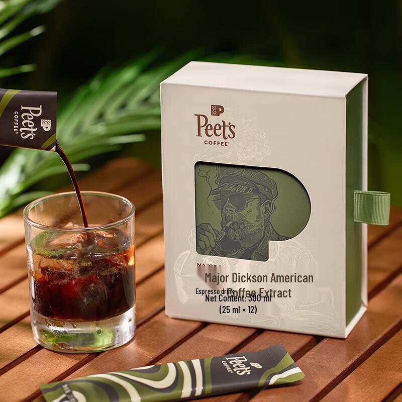 Peet's Coffee Major Dickason's Dark Chocolate Liquid Americano