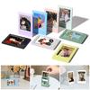 9 шт. фоторамок с защитной пленкой, простые в использовании, широко используемые прямоугольные мини-рамки для фотопленки, настольные украшения