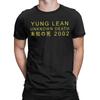 Yung Lean Unknown Death 2002 желтые футболки мужские хлопковые винтажные футболки с круглым вырезом футболка с коротким рукавом одежда больших размеров