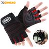 1 пара перчаток для тренировок, нескользящие перчатки для тяжелой атлетики, превосходный захват и защита ладоней для тяжелой атлетики, фитнеса, тренажерного зала, велоспорта