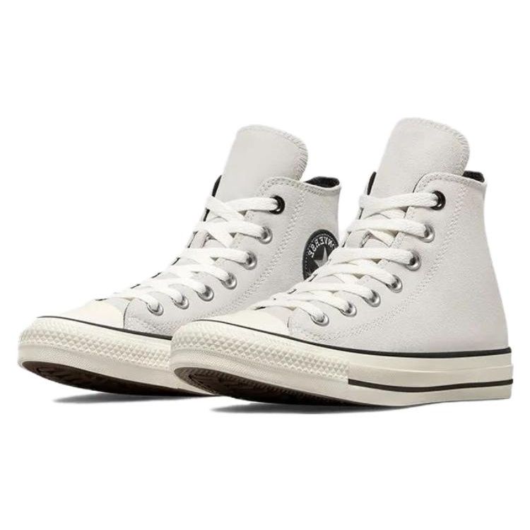 Converse All Star Удобные Классические Прочные Дышащие Высокие парусиновые кеды Унисекс Серые Белые A05697C