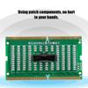 Материнская плата ноутбука, слот памяти DDR2/DDR3/DDR4, анализаторная плата SO-DIMM, слот оперативной памяти, светодиодный тестер, карта