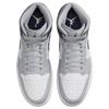 Air Jordan 1 Mid Wolf Grey Midnight Navy Мужские кроссовки белые DQ8426-104