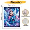 Disney DIY Oil Painting Kits Stitch Angel Galaxy Hand Painting Home Decor Craft Gift Ideas Canvas Wall Art For Bedroom Living Room Deco