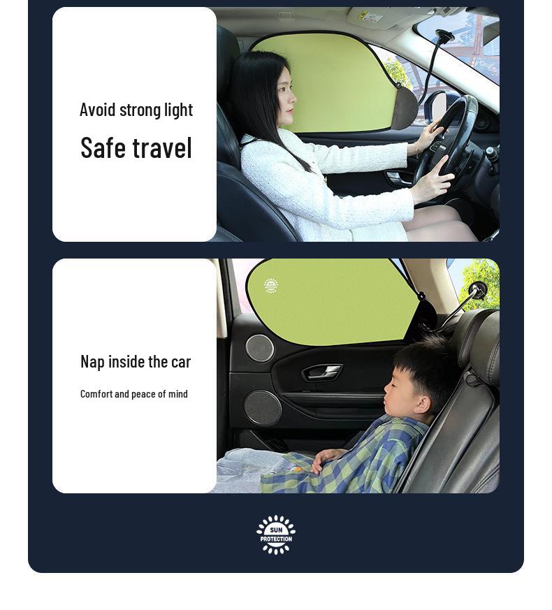 Инновационная шторка от солнца для бокового окна автомобиля - Теплоизоляционная шторка для защиты от солнца