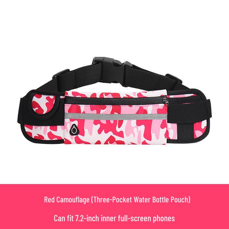 Водонепроницаемая многофункциональная поясная сумка для бега для мужчин и женщин - износостойкая, большой вместимости для телефонов и наличных