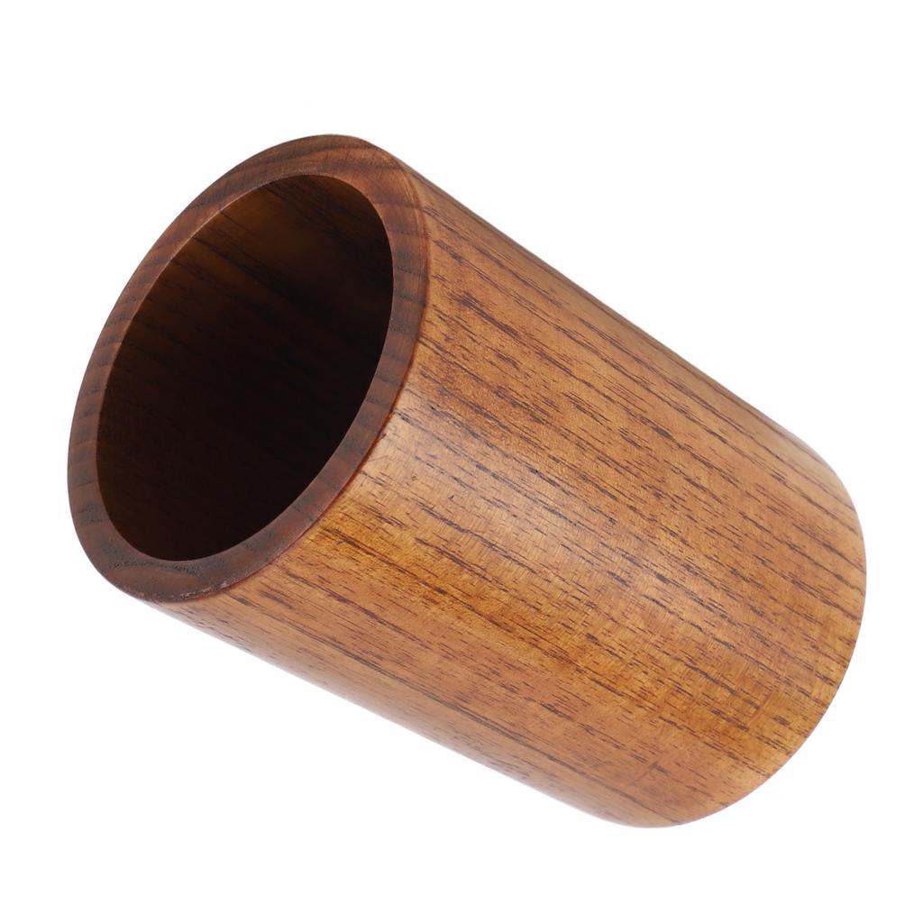 Utensil Holder Round Sour Jujube Wood Multifunctional Eco Friendly Tableware Storage Bucket for Kitc