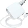 65-ваттное USB-C зарядное устройство для ноутбуков Huawei Matebook, HP, Lenovo, Dell, Asus и MacBook Pro. Зарядное устройство Type-C 20 В 3,25 А.