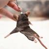 Simulated Mouse Keychain Bendable Mouse Doll Funny Rat Plush Pendant  Bag Charm