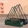 Iron Mosquito Coil Holder Incense Holders Triangular Mosquito Burner Frame Modern Repellent Incense Racks For Household Bedrooms