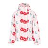 Childrens/Kids Hopeful Flowers Waterproof Jacket