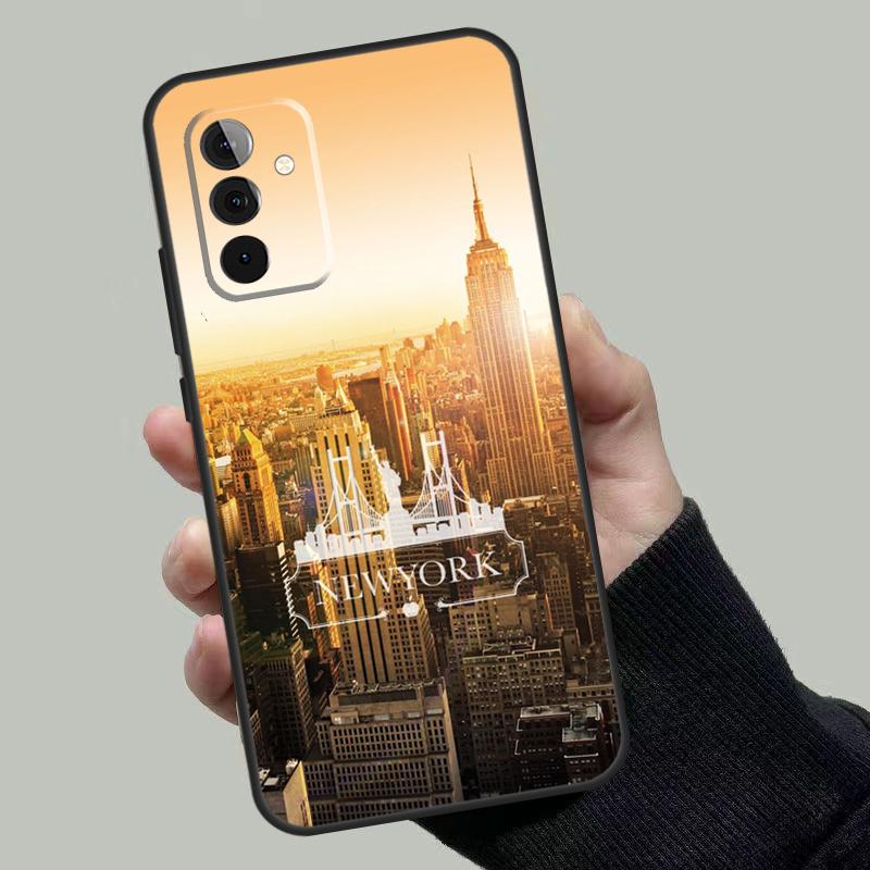 Чехол для телефона New York City для Samsung Galaxy A55 A35 A15 A52 A32 A12 A16 A26 A36 A56 A53 A33 A13 A14 A34 A54 A17