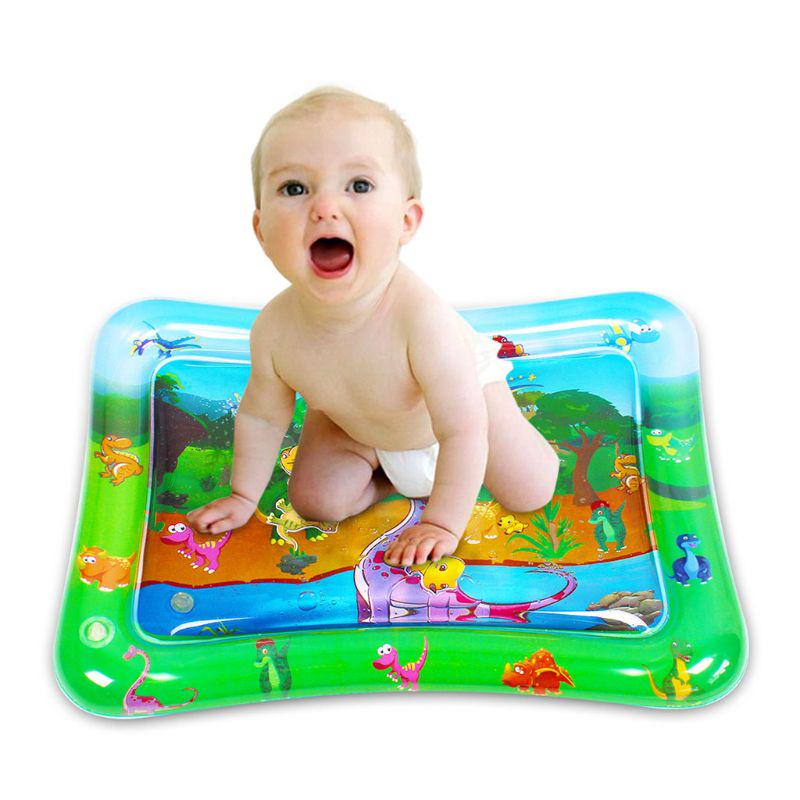 Детский водный игровой коврик, надувной детский коврик для игр на животе, подушка для малышей, забавная игра