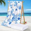 Direct Supply Of Marine Life Terry Printed Beach Towels, Microfiber Swimming Bath Towels