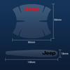8pcs Car Door Handle Stickers Transparent Protector Film For Jeep Renegade Compass Wrangler JK Patriot Grand Cherokee Rubicon AKS1