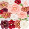 Party Paper Art Crepe Paper Flower Three-Dimensional Flower DIY Background Wall Kindergarten Flower