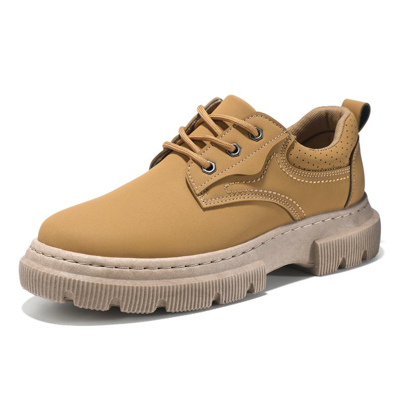 2024 New Men's Business British Style Leather Shoes Youth Comfortable Workwear Shoes Hot Selling Fashion Versatile Casual Shoes