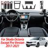 Аксессуары для интерьера из углеродного волокна для Skoda Octavia(Кроме Pro) 2017 - Наклейка на панель ручки переключения передач и ручки двери центральной консоли