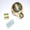 Brass Cast Ball Head with External Handle Solid Cane Cane Handle