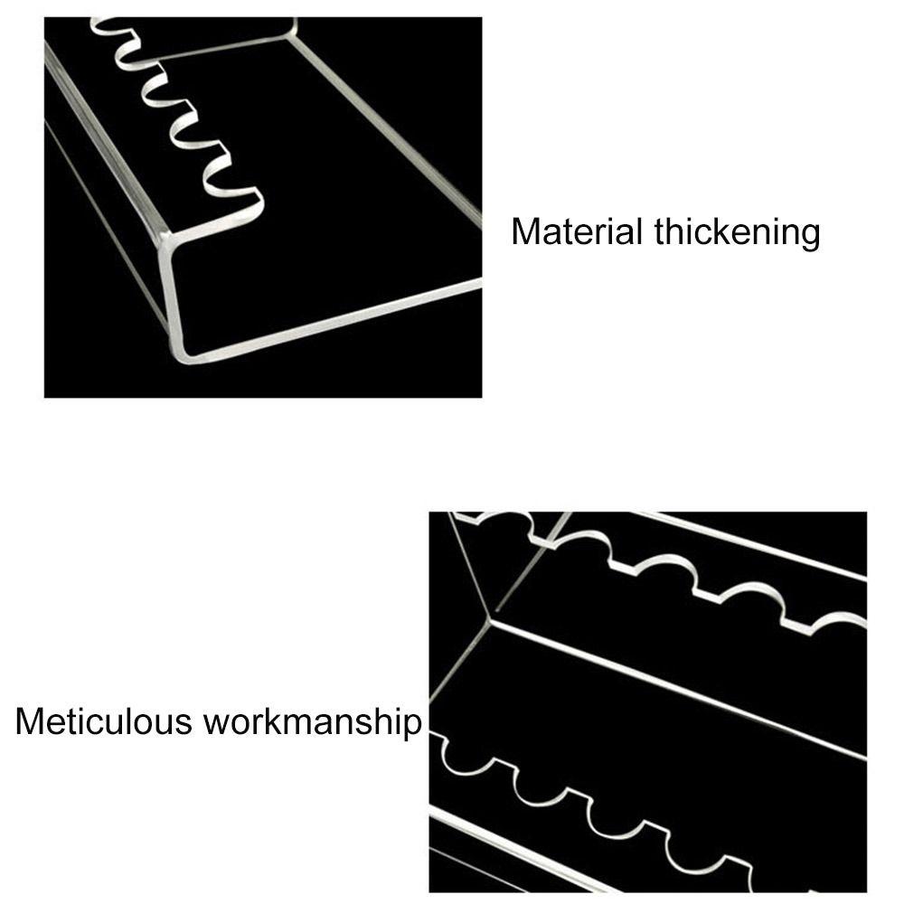 Прозрачная креативная многофункциональная акриловая подставка для канцелярских товаров, стойка для макияжа, держатель для кистей, держатель для ручек