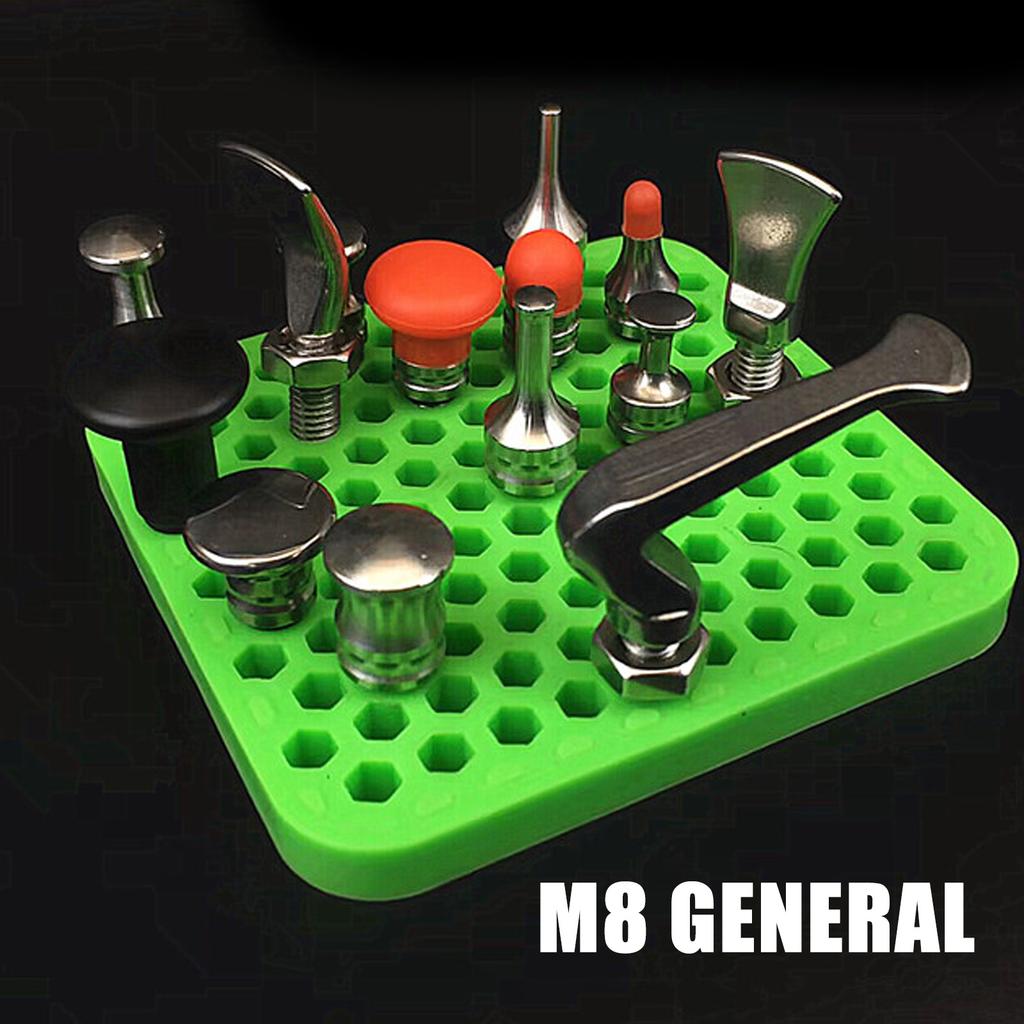 M8 резьбовая головка патрон пластина для хранения инструмент для ремонта автомобиля органайзер для инструментов ручка для ремонта сменная головка для стука пластина для организации