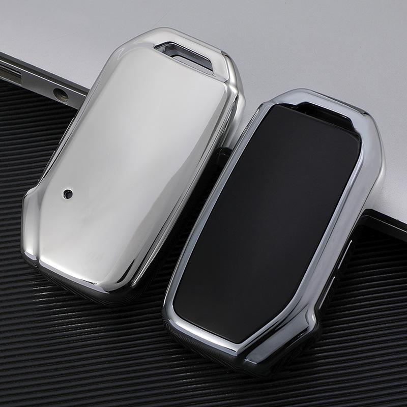 Чехол для ключей с гальваническим покрытием для Kia K3 K5 Sportage R Optima Telluride Seltos Ceed K2 Rio Sorento K4 Cerato Forte Picanto Stonic Carnival Soul