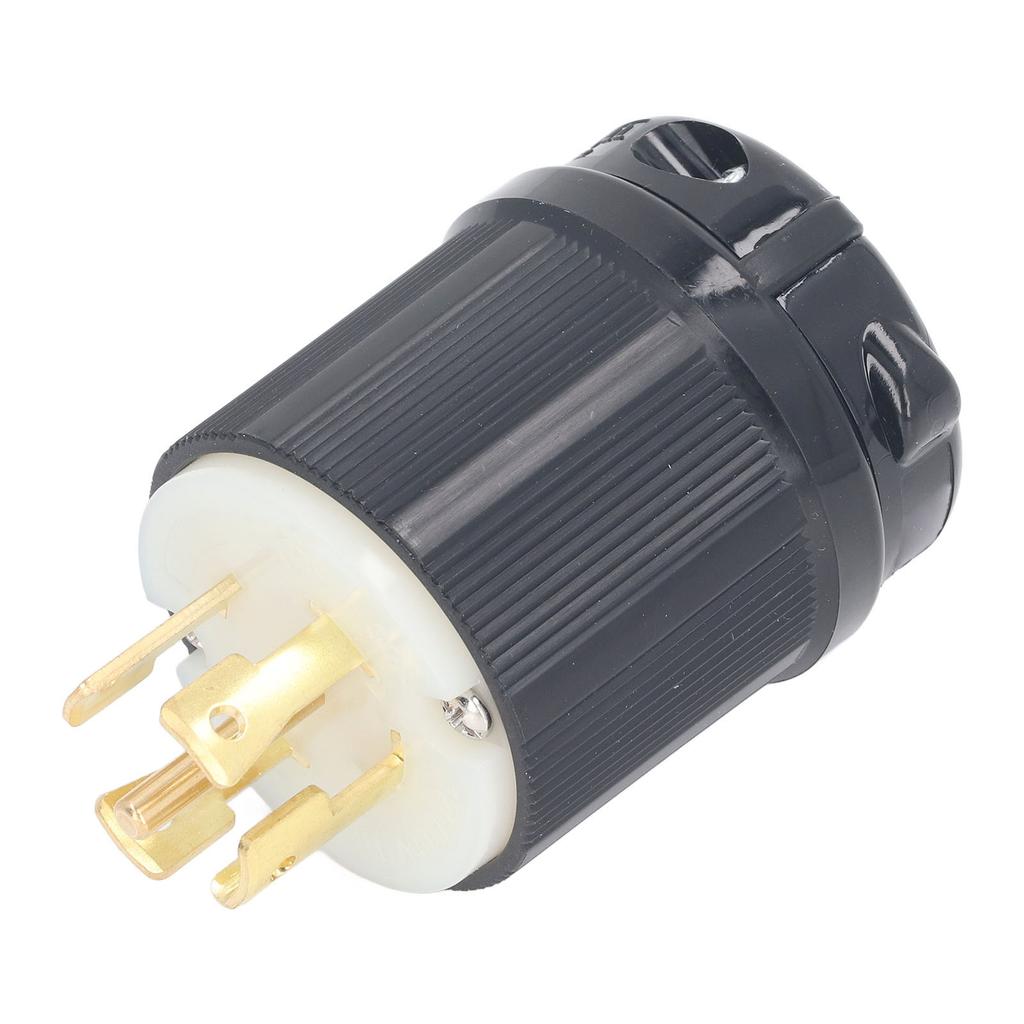 Вилка-защелка генератора 4 штыря 5 сердечников 30 А 120/208 В универсальный поворотный замок-адаптер L21‑30P для машины 