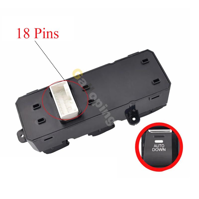 For Hyundai Tucson 2016 2017 2018 Electric Power Master Window Switch Control Regulator Button 93570-D3050 Car Accessories