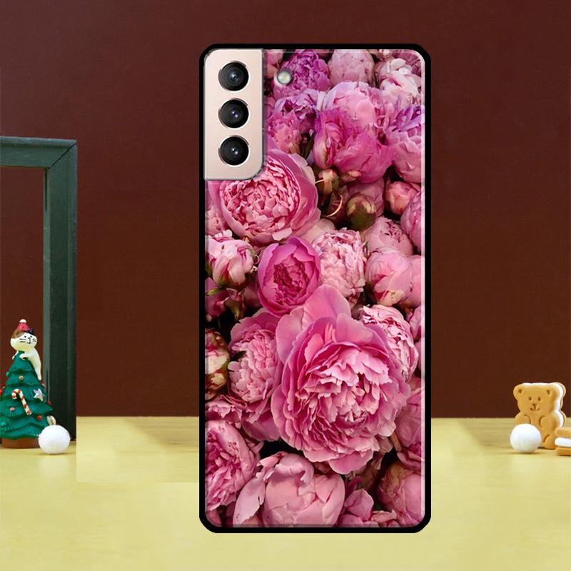 Пионы Красивый Цветок Чехлы Для Samsung Galaxy S23 S20 FE S21 FE S22 Ultra Note 20 S10e S8 S9 S10 Note 10 Plus Чехол