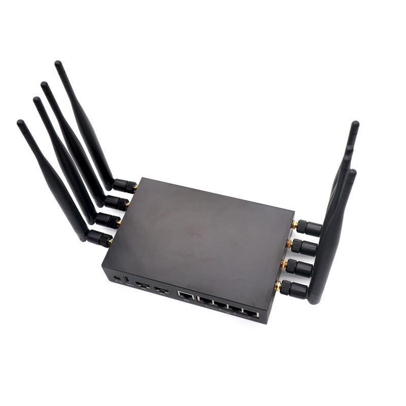 Металлический корпус - коробка для Banana Pi BPI R3 Охлаждающий металлический процессор - радиатор Защитная коробка для Banana Pi BPI R3