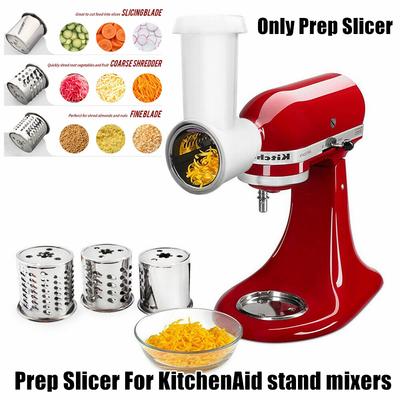Для Kitchenaid стационарный миксер салатница слайсер измельчитель насадки Fresh Prep овощерезка 3-лезвия для огурцов, моркови