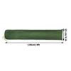 4 шт. Холщовый мешок для защиты от наводнений 4 фута X 6 дюймов Зеленый мешок для защиты от наводнений Многоразовый с эластичной лентой Водозащитная трубка