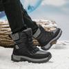 Foreign Trade New Winter Snow Boots Men's and Women's Outdoor Travel Thickened Warm High-top Cotton Shoes Wild Hiking Hiking Shoes