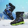 Boys' Winter High-Top Snow Boots - Warm & Thick Cotton Outdoor Shoes