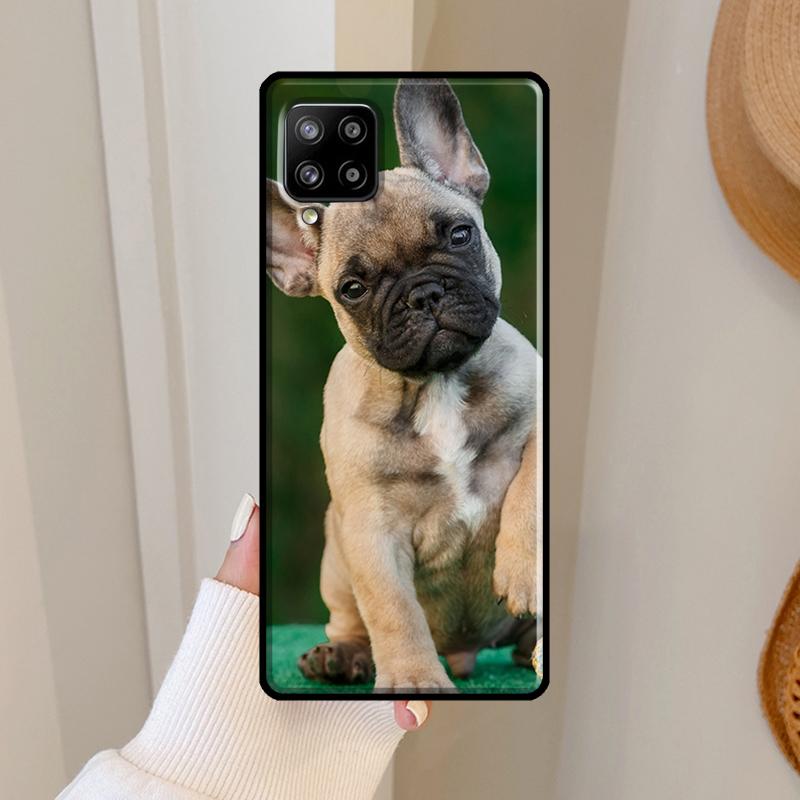 Чехол для собаки французский бульдог для Samsung Galaxy A56 A36 A06 A13 A32 A12 A22 A52 A35 A26 A16 A55 A15 A54 A34 A14 A53