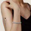 RAINDROP JEWELRY Raindrop Pave Cuban Chain Bracelet [S925]