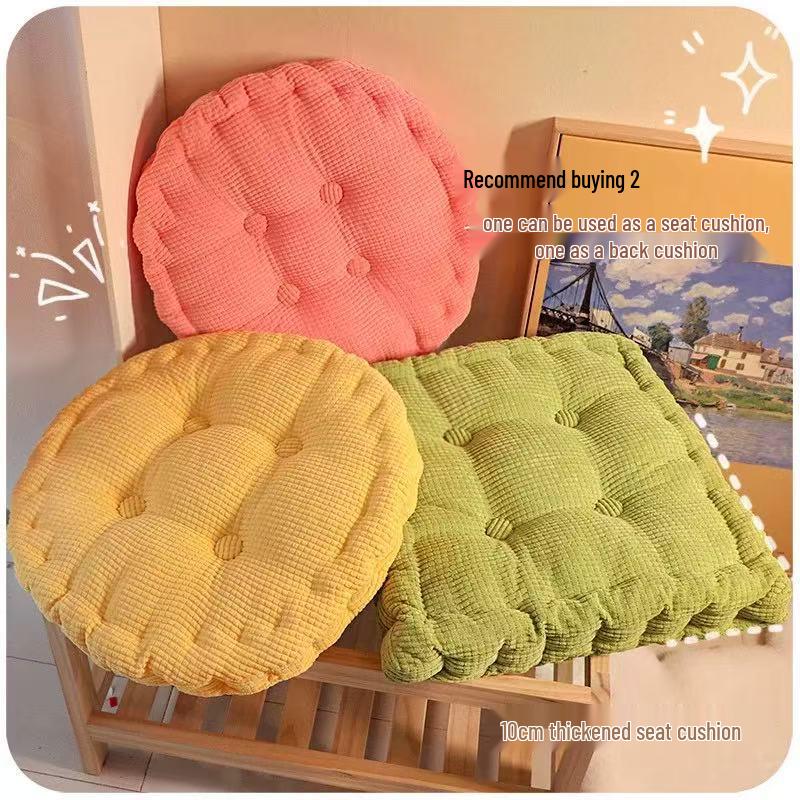 Бархатная подушка на сиденье "Зерно кукурузы" - Утолщенная хлопковая подкладка для дивана, автомобиля, подоконника, стула и табурета