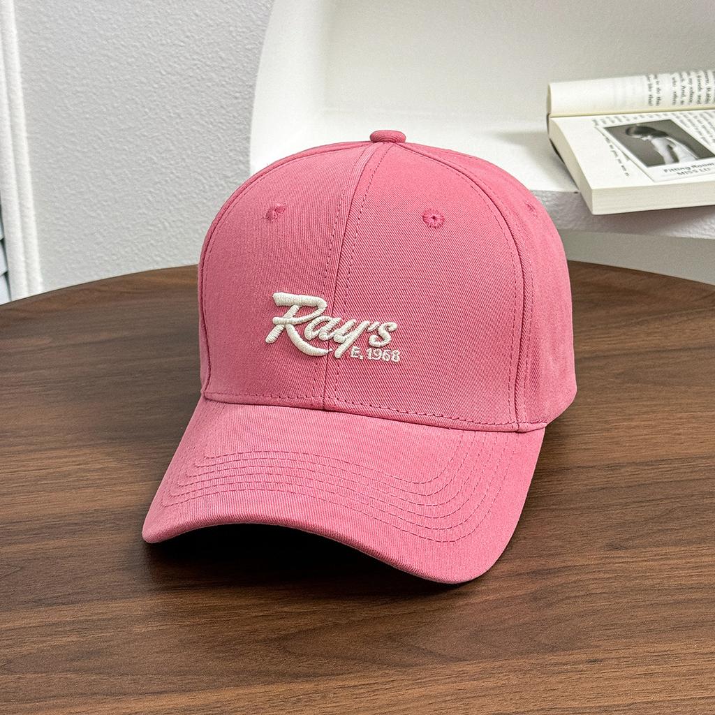 Spring and summer new sun hat versatile hard top baseball cap women's casual face small cap men