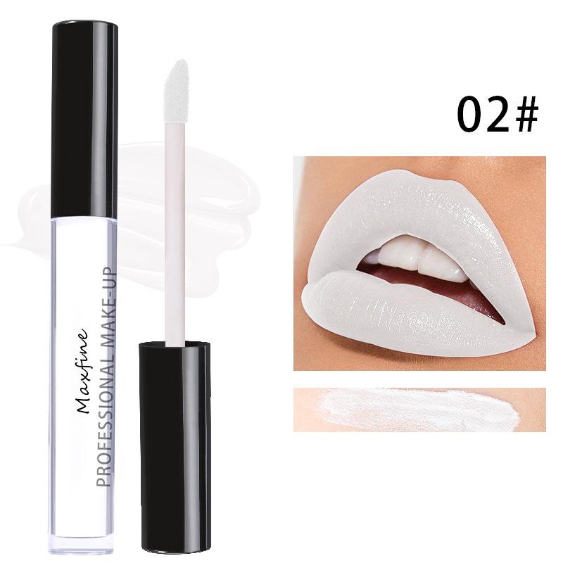 MAXFINE Halloween Lip Glaze Lipstick Without Dipping Cups, Waterproof, Not Discoloration
