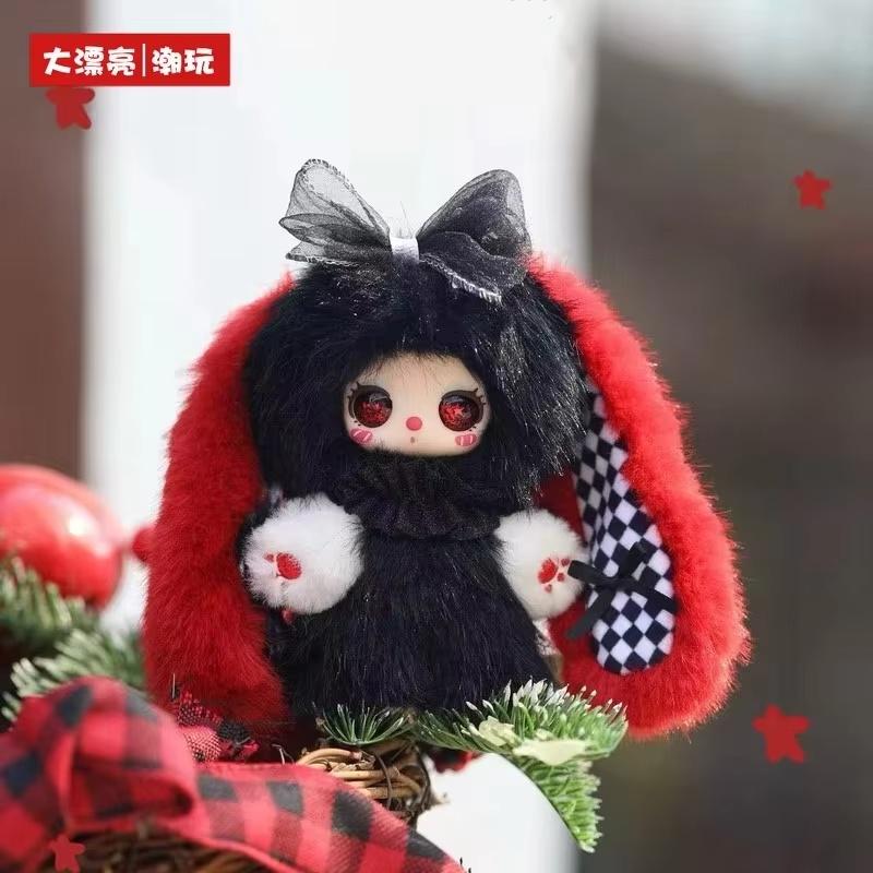 Кукла Милая Лила Радужная Конфета Заяц Модная Игрушка Виниловая Плюшевая Брелок-подвеска Брелок Украшение Сюрприз Подарок