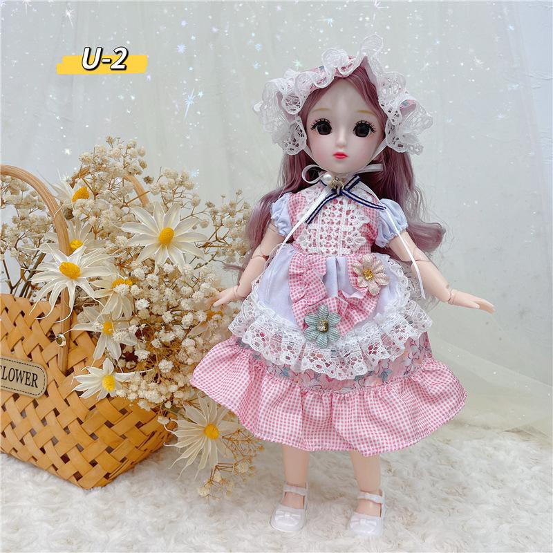 Высокоценная интернет-знаменитая 30-сантиметровая кукла-принцесса для переодевания