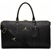 Мужская сумка Monogram 25 л, PU, через плечо, ручная, дорожная, унисекс, черная