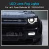Fog Light for Land Rover Defender 110 2020-2024 LED Lens Fog Light Defender lights Daylight Defender Lamp BQQ1