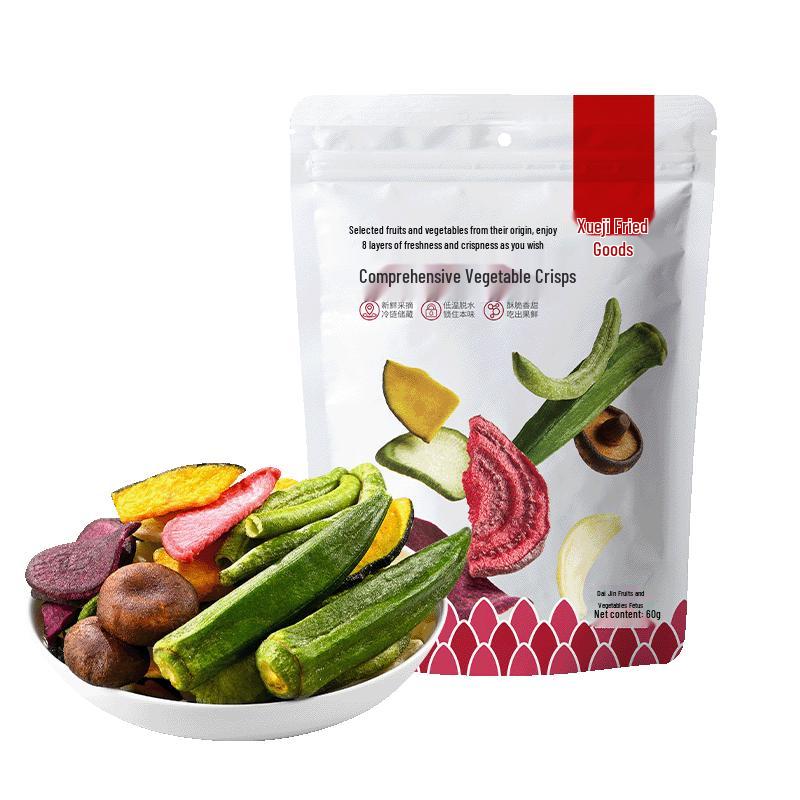 Xueji Roasted Snacks Crispy Fruits & Vegetables