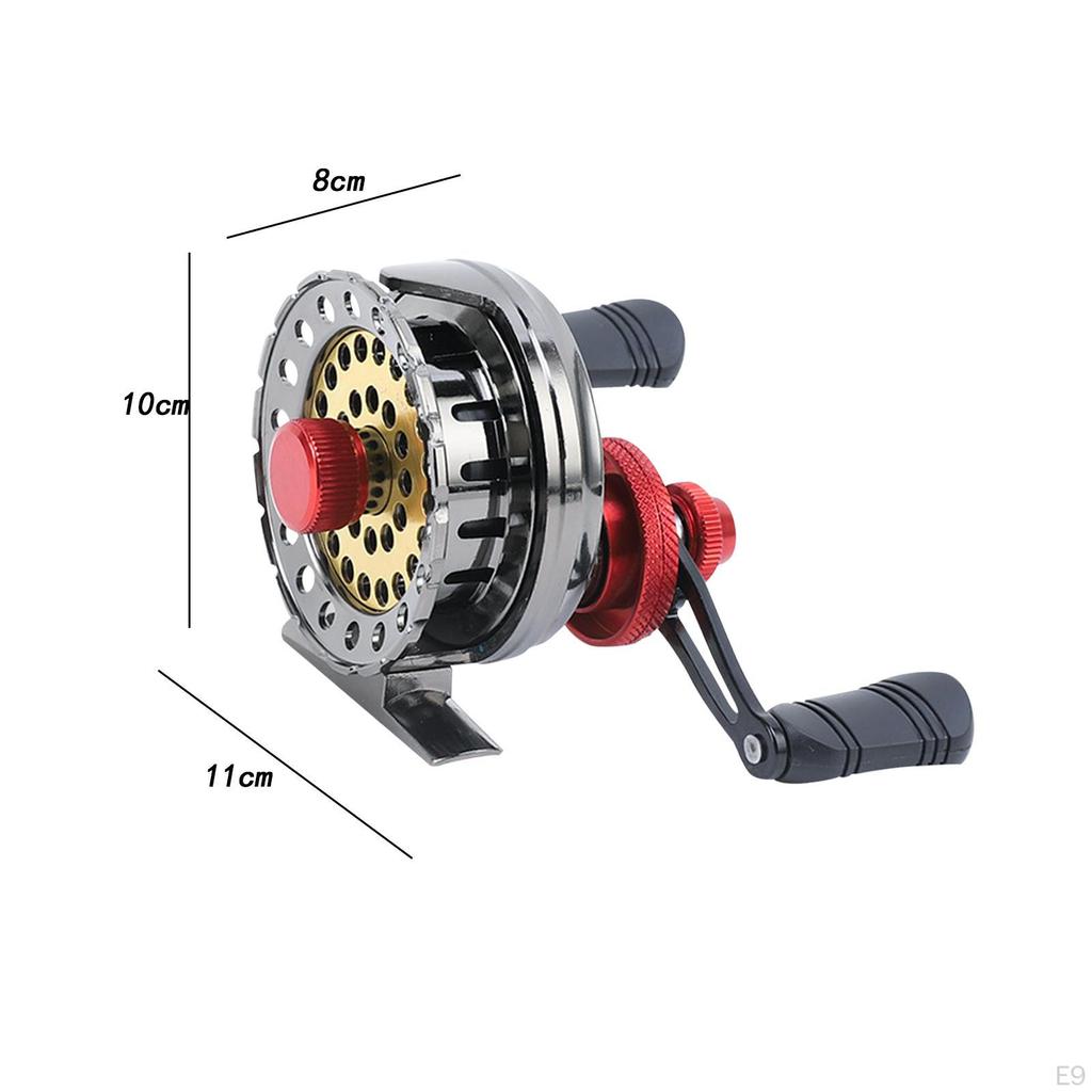 Рыболовная катушка, компактное подарочное оборудование с удобной ручкой для морской воды