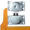 4Pairs Metal Furniture Roller Closet Cabinet Roller Wheels Modern Sliding Door Pulley  Cabinet