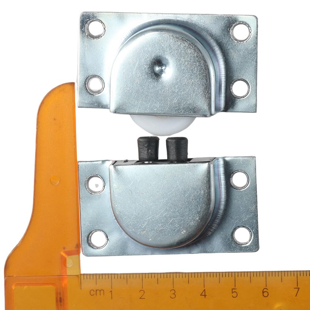 4Pairs Metal Furniture Roller Closet Cabinet Roller Wheels Modern Sliding Door Pulley Cabinet