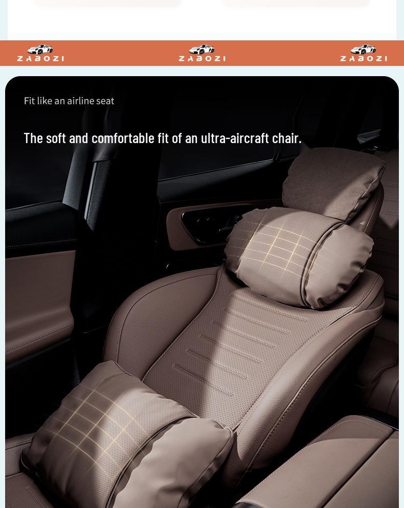Mercedes-Benz Neck & Lumbar Support Pillow for C-Class, GLC, S-Class, A-Class, GLE, V-Class, EQ